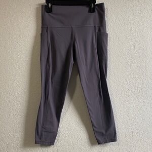 Athleta Gray  Purple Capri